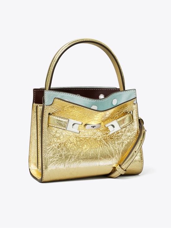 Tory Burch Handbags - Tory Burch Radziwill Metallic Petite Double Bag